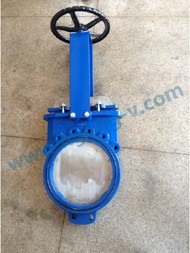 ANSI ductile iron good quality knife gate valve